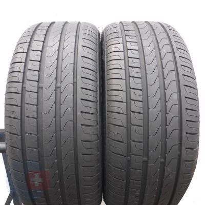 3. Opony 215/45 R17 4x PIRELLI 91W XL Cinturato P7 KA Letnie 2019 Jak Nowe 7-8mm