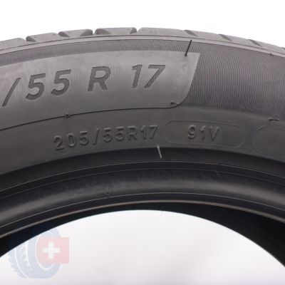 5. Opony 205/55 R17 4x MICHELIN 91V Primacy4 S1 Letnie 2023, 2025 6-6,7mm