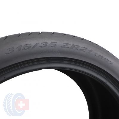 6.  2 x PIRELLI 315/35 ZR21 111Y XL P ZERO N0 Lato 5.5-6mm