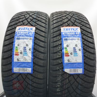 Opony 205/50 R17 2x ZEETEX 93V XL ZT8000 4S Wielosezonowe 2025 Nieużywane