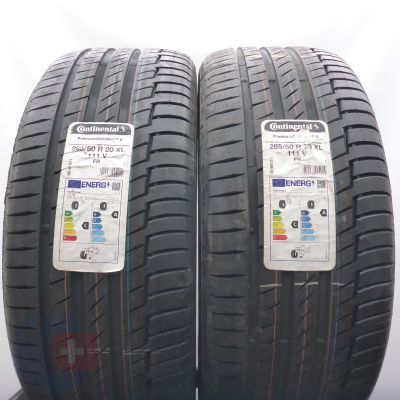 4. Opony 265/50 R20 4x CONTINENTAL 111Y XL PremiumContact 6 Letnie 2022 Nieużywane