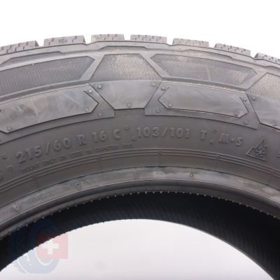 6. Opony 215/60 R16C 2x CONTINENTAL 103/101T VanContact Winter Zimowe 2019/20 