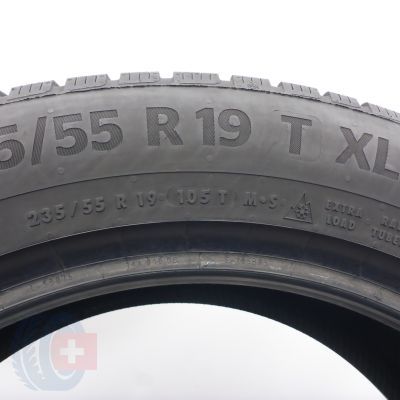 4. Opona 235/55 R19 1x CONTINENTAL 105T XL WinterContact TS 870 P Zimowa 2024 7,8mm 