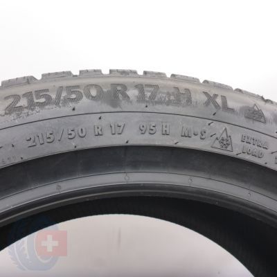 6. Opony 215/50 R17 2x CONTINENTAL 95H XL WinterContact TS 870P Zimowe 2024