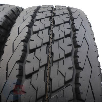 2. 4 x BRIDGESTONE 195/80 R14C 106/104R Duravis R630 Lato 2017/18 9-9,5mm Jak Nowe