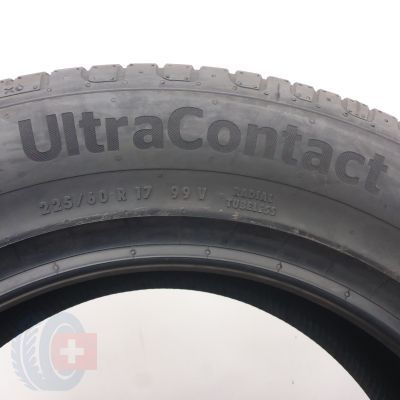 7.  Opony 225/60 R17 4x CONTINENTAL 99V UltraContact Letnie 2023/24