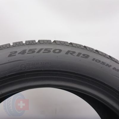 6. Opona 245/50 R19 1x PIRELLI 105H XL P Zero Winter BMW Zimowa 2025 7,8mm