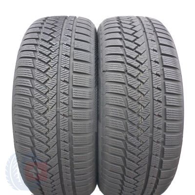 5. Opony 215/55 R17 4x CONTINENTAL 94H WinterContact TS850P zimowe 7,8-8,7mm 2019 Jak Nowe