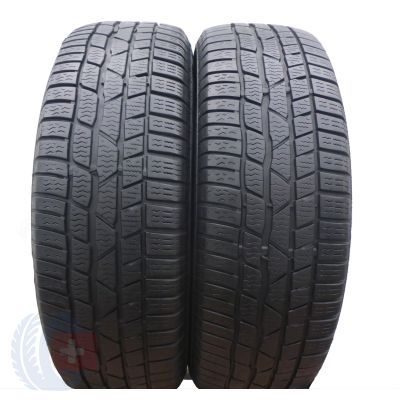 3. 4 x CONTINENTAL 195/65 R15 91T ContiWinterContact TS830 P M0 Zima 5,8-6,2mm