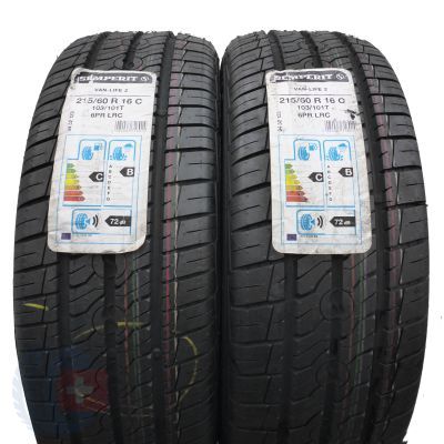 Opony 215/60 R16C 2x SEMPERIT 103/101T Van-Life 2 Letnie 2020 Jak Nowe Nieużywane