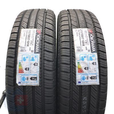 3. Opony 215/70 R17 4x YOKOHAMA 101H Geolandar CV Letnie M+S 2021 Jak Nowe Nieużywane