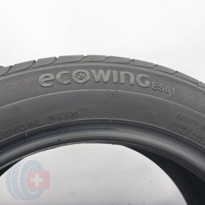 7. Opony 185/55 R15 4x KUMHO 86H Ecowing Es01 Letnie 2020 7mm