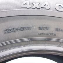 7. Opony 235/60 R17 4x CONTINENTAL 102V 4x4 Contact M0 M+A Letnie 2022 