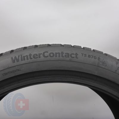 7. Opony 235/40 R19 4x CONTINENTAL 96V XL WinterContact TS870P Zimowe 2021, 2024 6,8-7mm