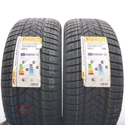 4. Opony 225/40 R18 4x PIRELLI 92V XL Winter Sottozero 3 A01 Zimowe 2025 