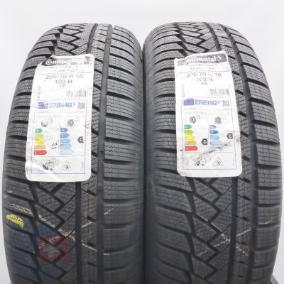 Opony 225/70 R16 2x CONTINENTAL 103H WinterContact TS 850 P Zimowe 2022 