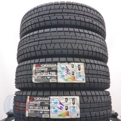 Opony 155/70 R12 4x YOKOHAMA 73Q Ice Guard ic50 Zimowe 2014