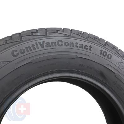 6. 2 x CONTINENTAL 215/75 R16C 113/111R ContiVanContact 100 Lato 2015 6,5 ; 8mm