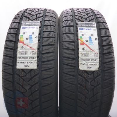 Opony 235/60 R18 2x DUNLOP 107H XL Winter Sport 5 SUV Zimowe 2021