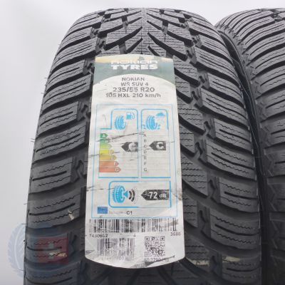 2. Opony 235/55 R20 2x NOKIAN 105H XL WR SUV 4 Zimowe 2019