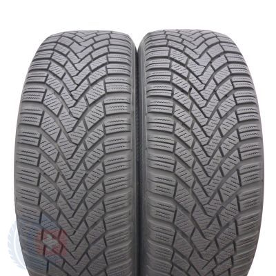 Opony 205/55 R16 2x CONTINENTAL 91T ContiWinterContact TS850 zimowe 6,5-7,2mm 2015