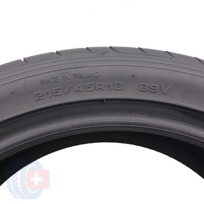 2. 1 x GOODYEAR 215/45 R18 89V Eagle F1 Asymmetric 3 Lato 2021 Jak Nowa 7mm
