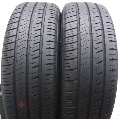 3. 4 x HANKOOK 205/65 R16C 107/105T Radial Ra28E Lato 2016, 2017 Jak Nowe 7mm