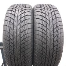 3. Opony 205/65 R16 2x BRIDGESTONE 95H Blizzak LM001 BMW Zimowe 2018 Nieużywane 