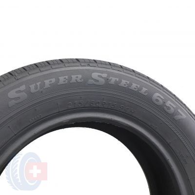 4. 2 x FEDERAL 215/60 R15 94H Super Steel 657 Lato M+S 2015 Nieużywane 