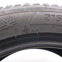8. Opony 215/55 R17 4x MICHELIN 98V XL Alpin 5 Zimowe 2016 6,2-6,8mm