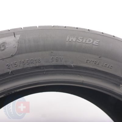 5. Opony 215/55 R18 2x MICHELIN 99V XL Primacy 4 S1 Letnie 2020 6,3-6,5mm