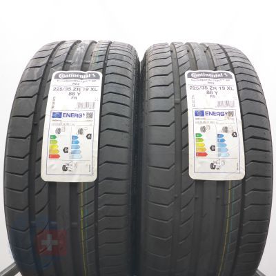 Opony 225/35 ZR19 2x CONTINENTAL 88Y XL ContiSportContact 5P R02 Letnie 2022 