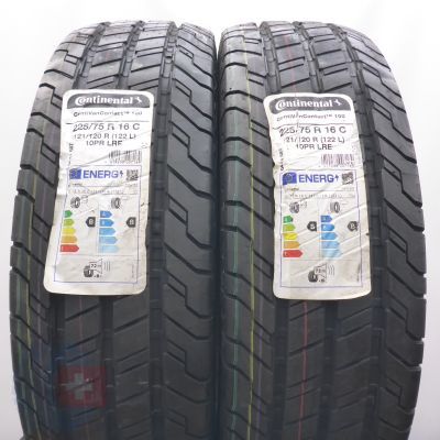 5. Opony 225/75 R16C 4x CONTINENTAL 121/120R ContiVanContact 100 Letnie 2023 