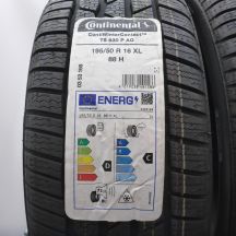 2. Opony 195/50 R16 4x CONTINENTAL 88H XL ContiWinterContact TS 830P A0 Zimowe 2024