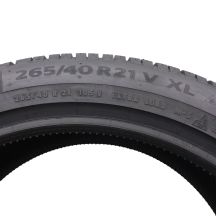 5. Opony 265/40 R21 2x CONTINENTAL 105V XL WinterContact TS860S zimowe 8mm 2019