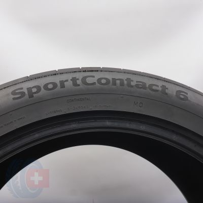 6. Opony 275/45 R21 2x CONTINENTAL 107Y SportContact 6 MO Letnie 2021 6mm