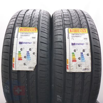 4. Opony 225/60 R17 4x PIRELLI 99V Cinturato P7 BMW Letnie 2024 