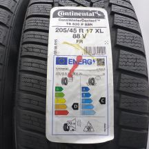 2. Opony 205/45 R17 CONTINENTAL 88V XL ContiWinterContact TS 830 P RFT Zimowe 2022/23 