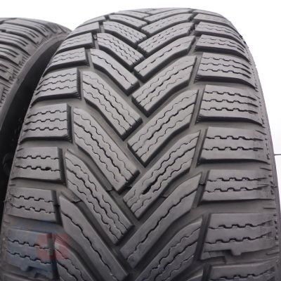 4. Opony 205/55 R16 2x MICHELIN 91T Alpin 6 Zimowe 2019, 2023 6,8-7,5mm