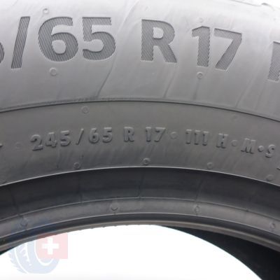 4. Opona 245/65 R17 1x CONTINENTAL 111H XL WinterContact TS 870 P Zimowa 2024 7mm 