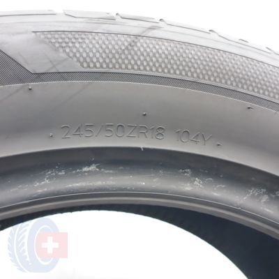 5. Opony 245/50 R18 4x HANKOOK 104Y XL Ventus S1 evo3 K127 Letnie 2022 5-6mm