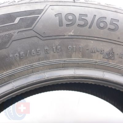 5. Opony 195/65 R15 2x BARUM 91T Polaris 5 Zimowe 2023