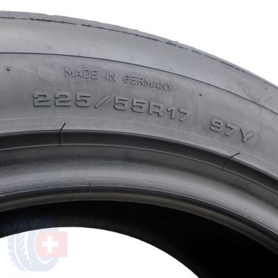 4. 1 x DUNLOP 225/55 R17 97Y Sport Maxx RT2 MO BMW  Lato 5.2mm