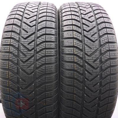 5. Opony 195/55 R17 4x PIRELLI 92H XL Snowcontrol Winter 210 Serie 3 BMW Zimowe 2016, 2017, 2021, 2022 7,2-8mm