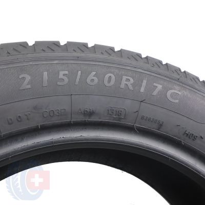 9. 2 x DUNLOP 215/60 R17C 109/107T Econodrive Lato 2018 6,8; 7,8mm