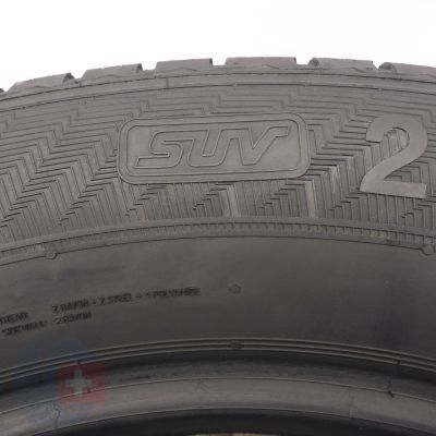 9. Opony 255/55 R18 2x GISLAVED 109H XL EuroForst 5 SUV Zimowe 2011 6,5mm