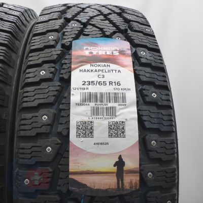 3. Opony 235/65 R16C 4x NOKIAN 121/119R Hakkapeliitta C3 KOLCE Zimowe 2021 