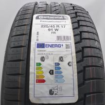 Opona 225/45 R17 1x CONTINENTAL 91W PremiumContact 6 Letnia 2021
