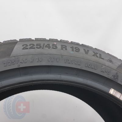 4. Opona 225/45 R19 1x CONTINENTAL 96V XL WinterContact TS 850 P Zimowa 2019 