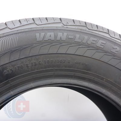 6. Opony 215/70 R15C 2x SEMPERIT 109/107R Van-Life 2 Letnie 2023